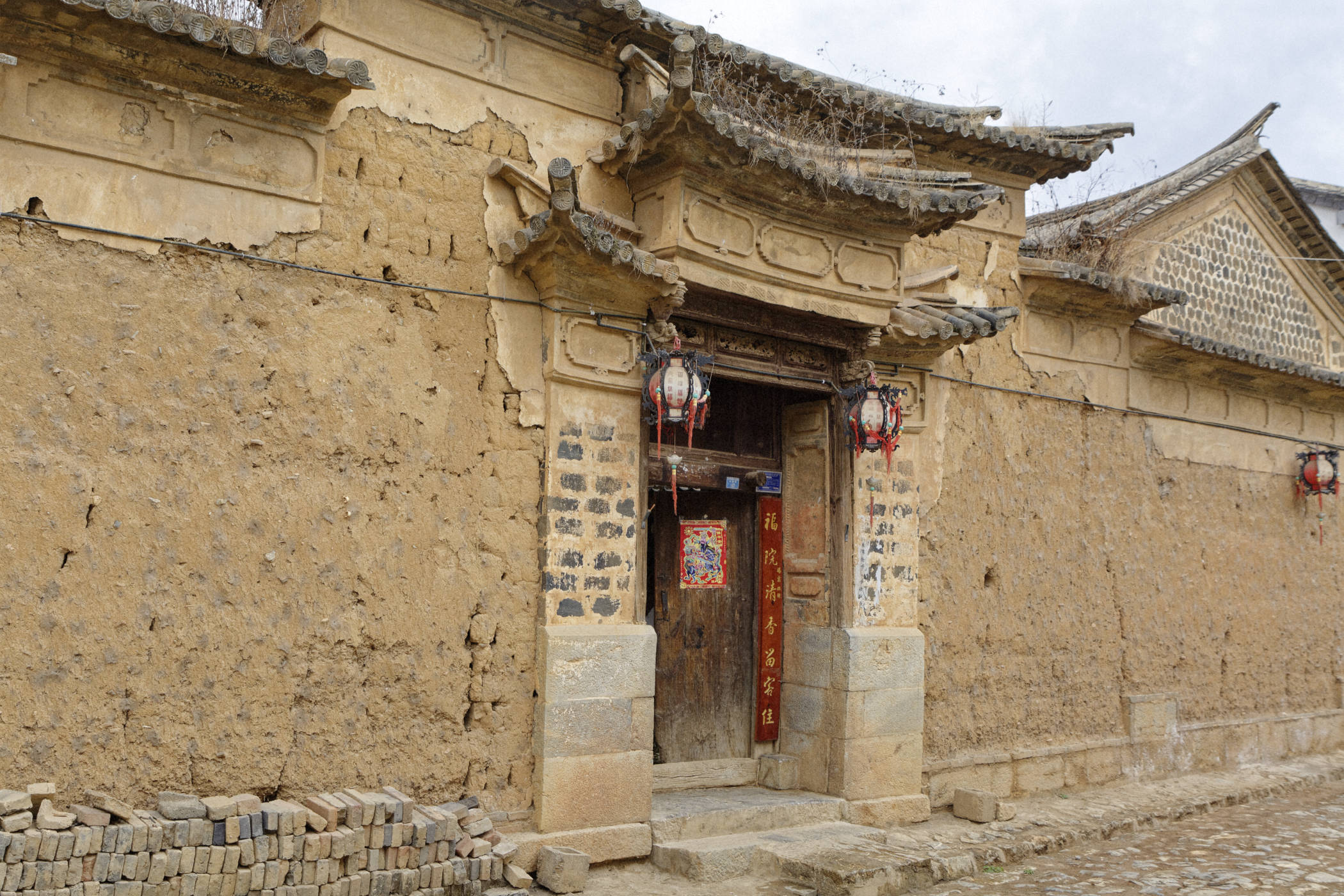 Vestiges de la route du thé et des chevaux Yunnanyi Yunnan Chine
