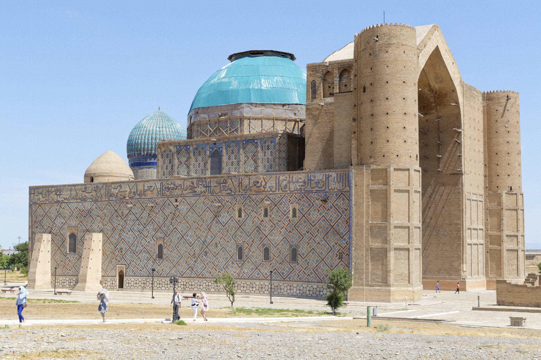 Mausolée de Khoja Ahmad Yasawi à Turkestan