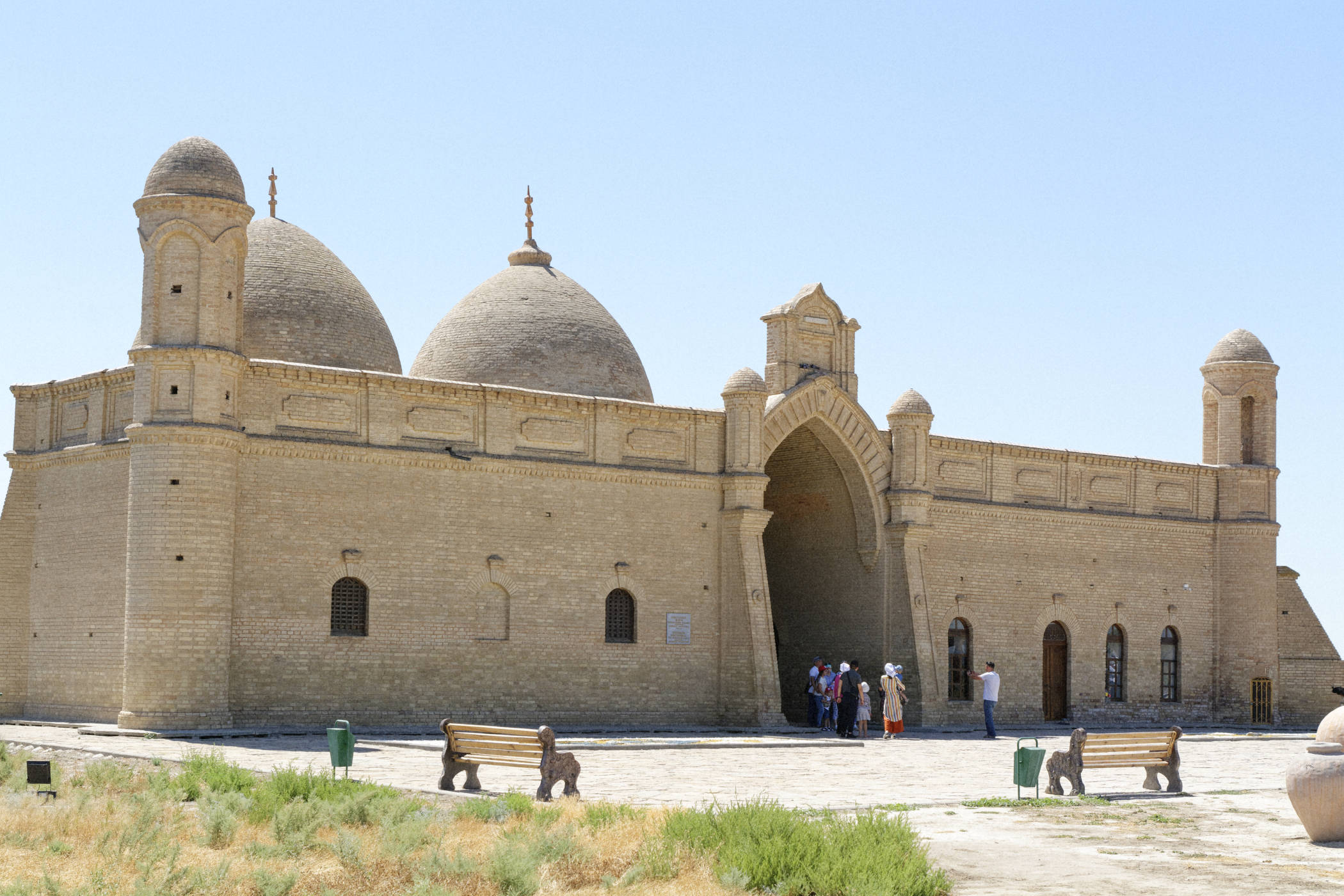 Mausolée d’Arystan Bab - région de Turkestan, Kazakhstan