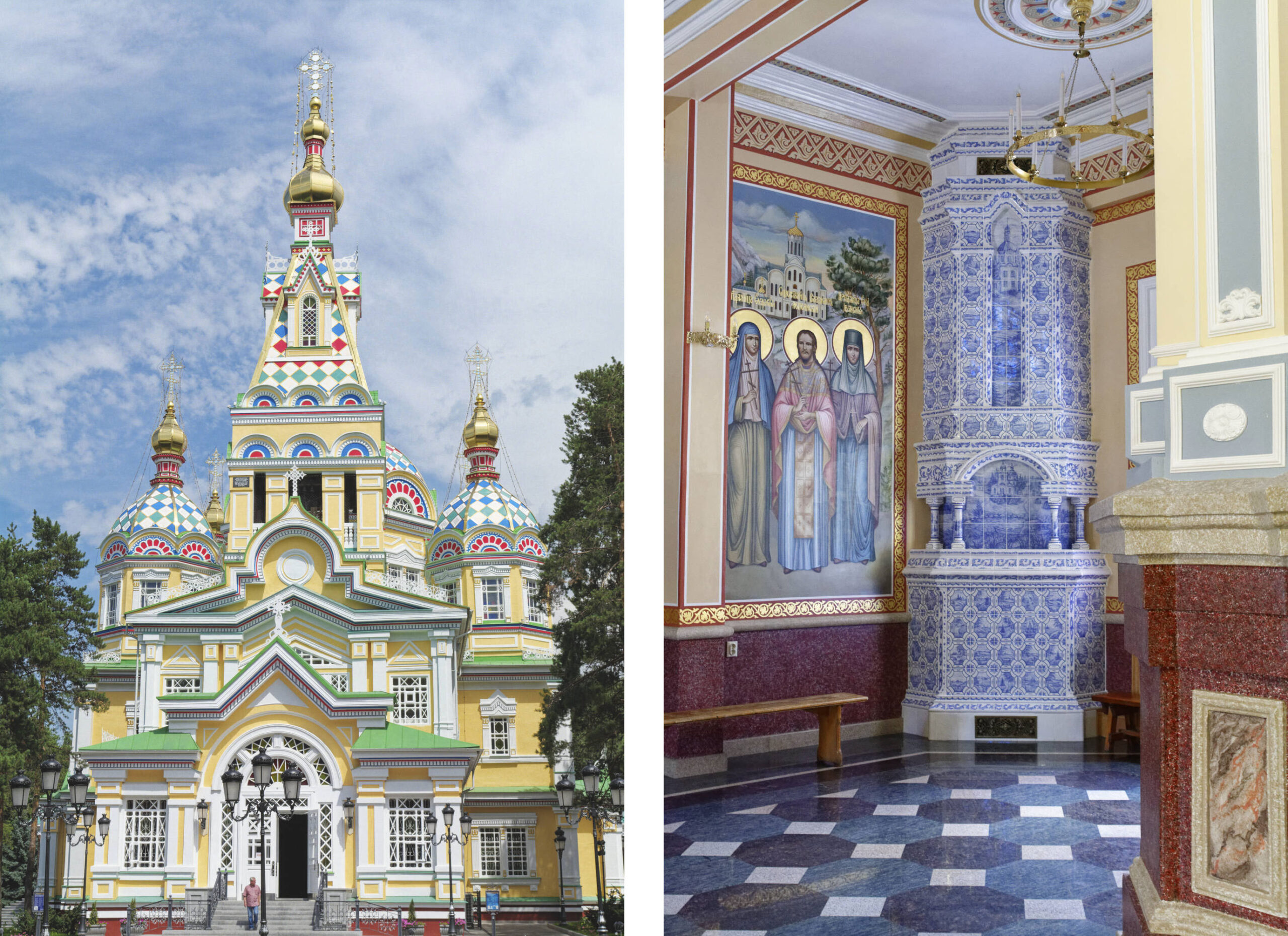 Cathédrale Almaty Kazakhstan