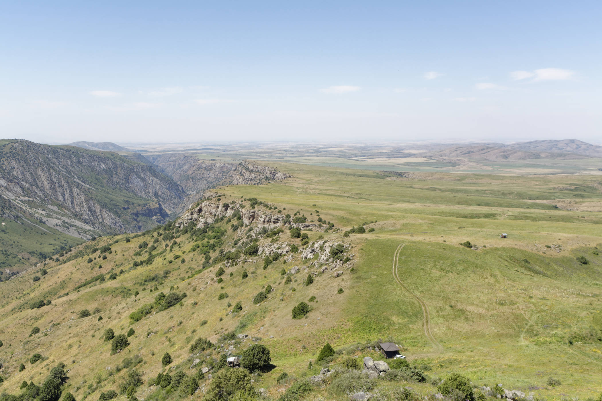 Plateau et canyon Aksu Zabagly Kazakhstan