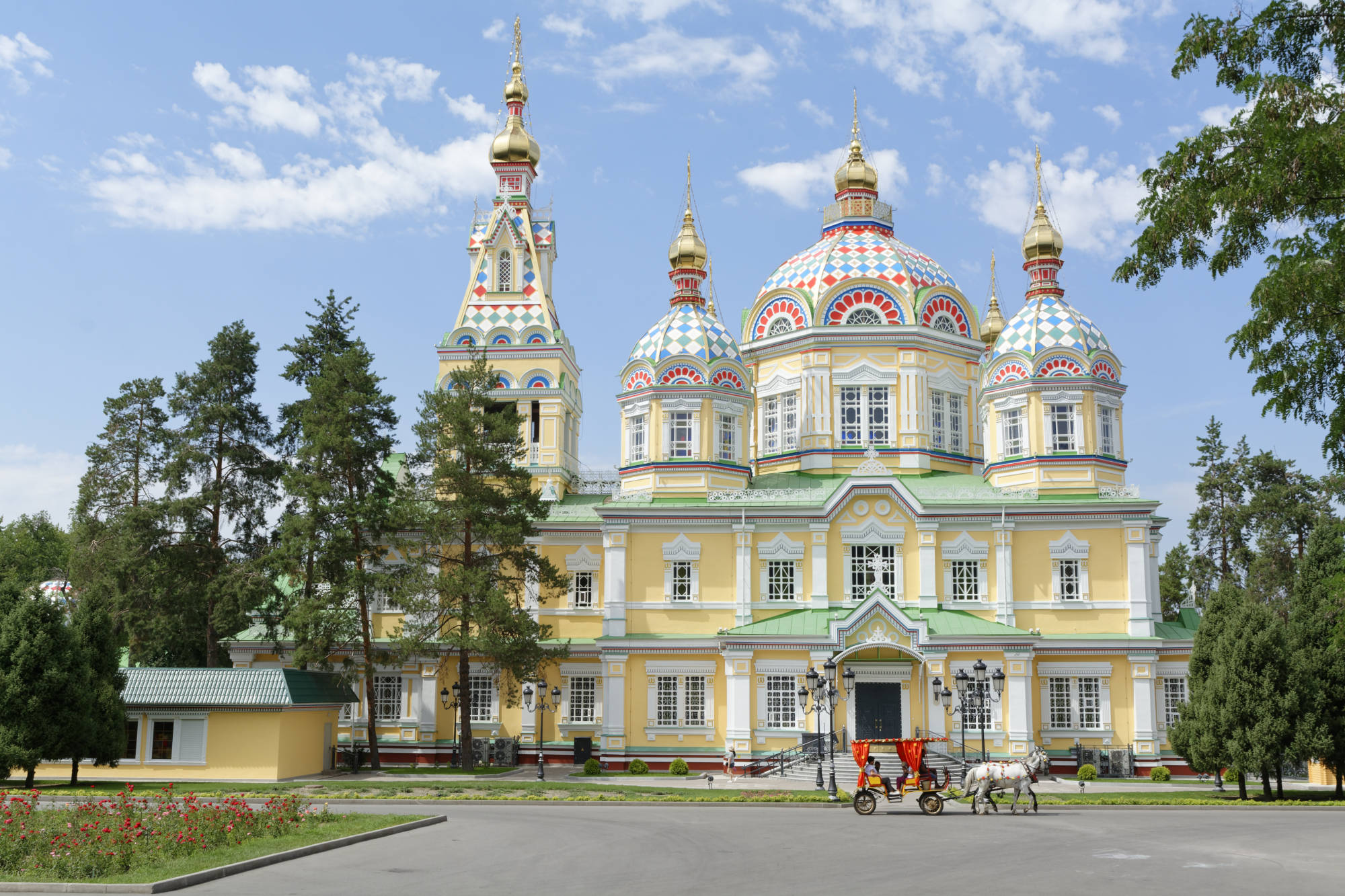 Cathédrale Almaty Kazakhstan