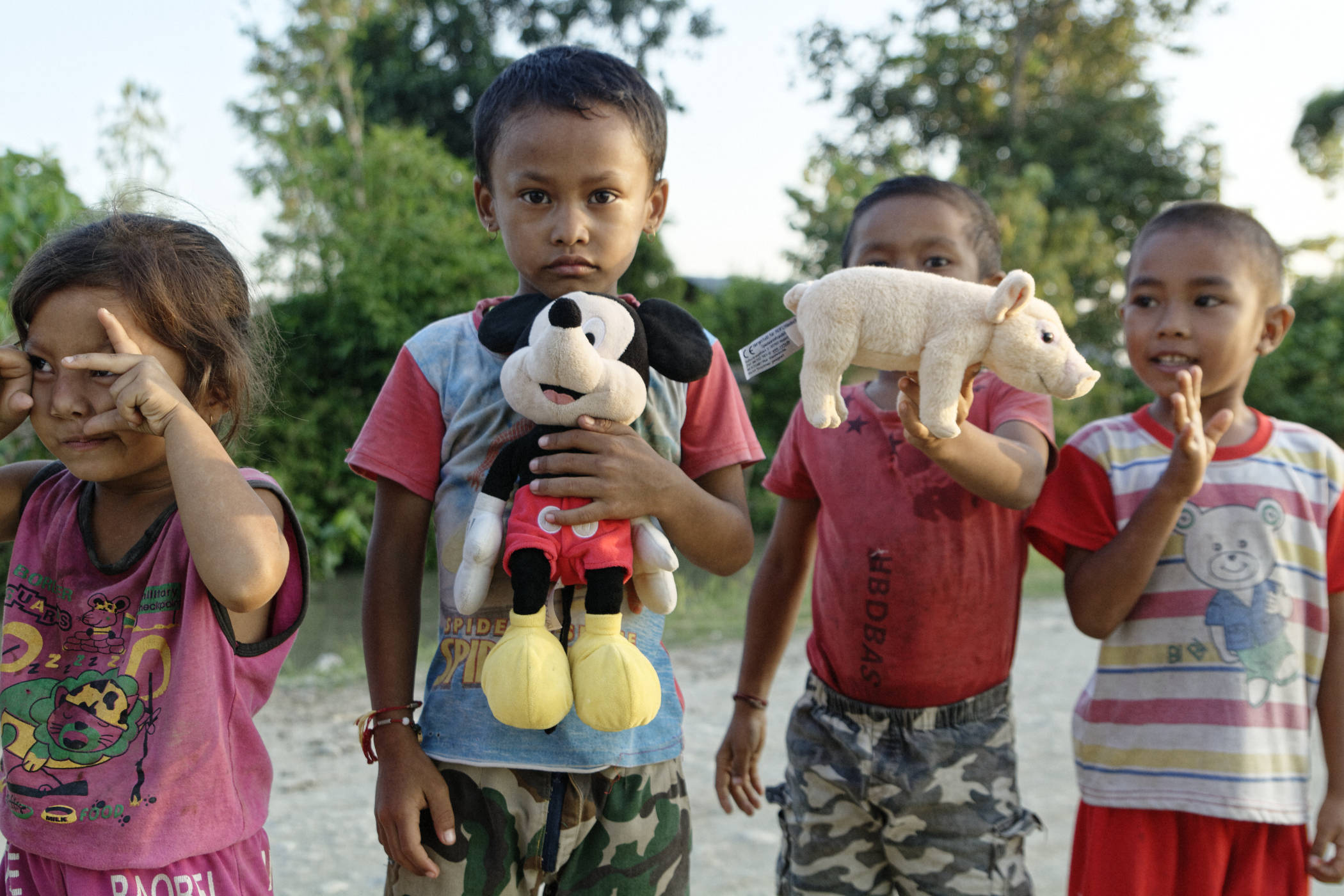 Enfants Bardia Népal