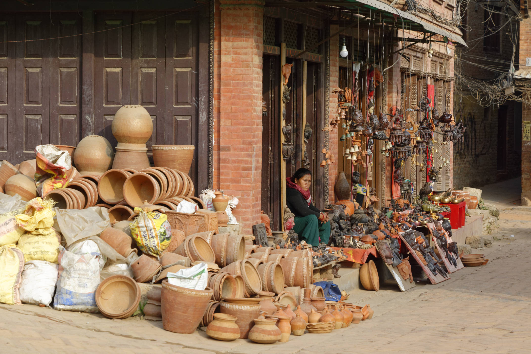 Vendeuse Bhaktapur