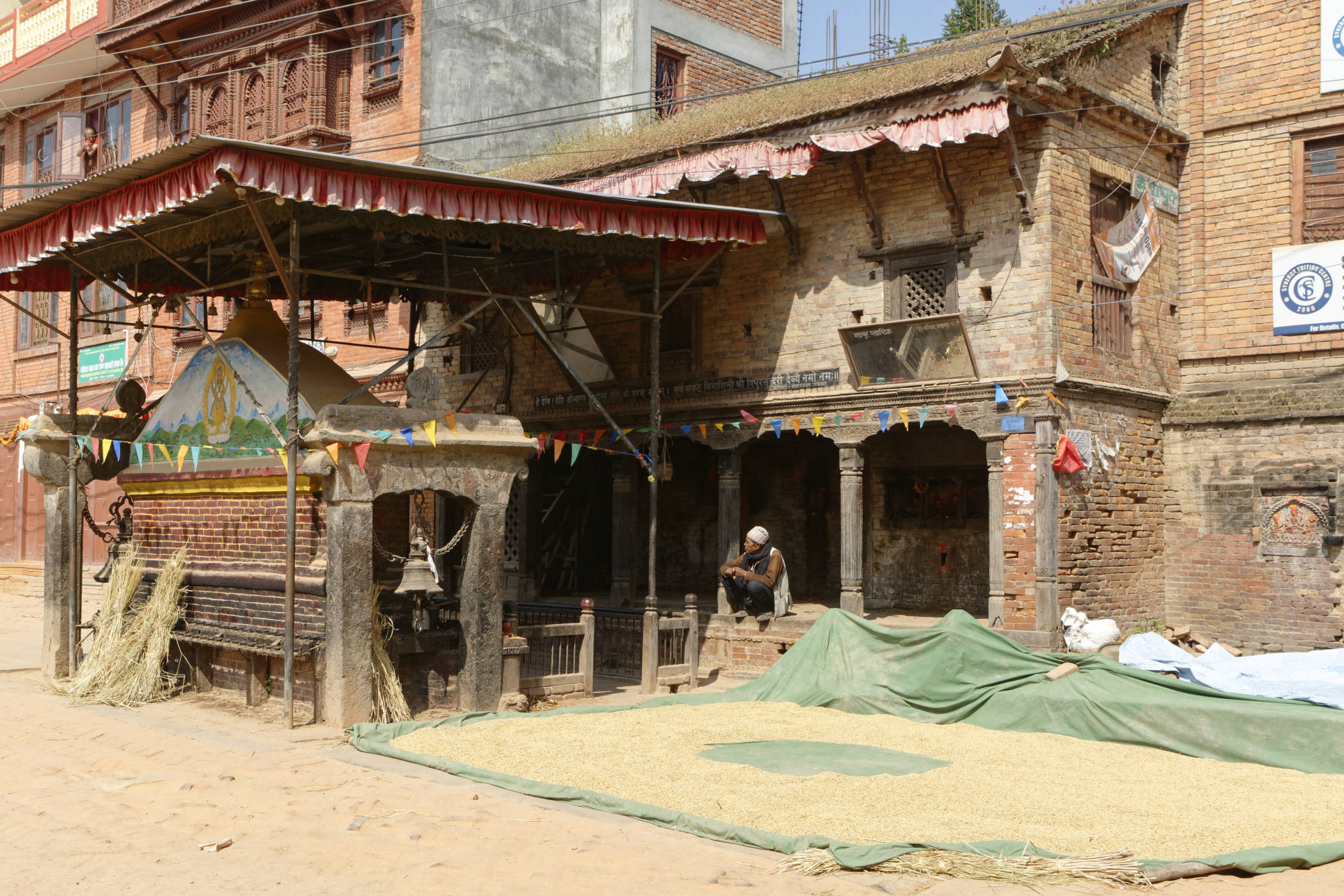 Saison des moissons Bhaktapur