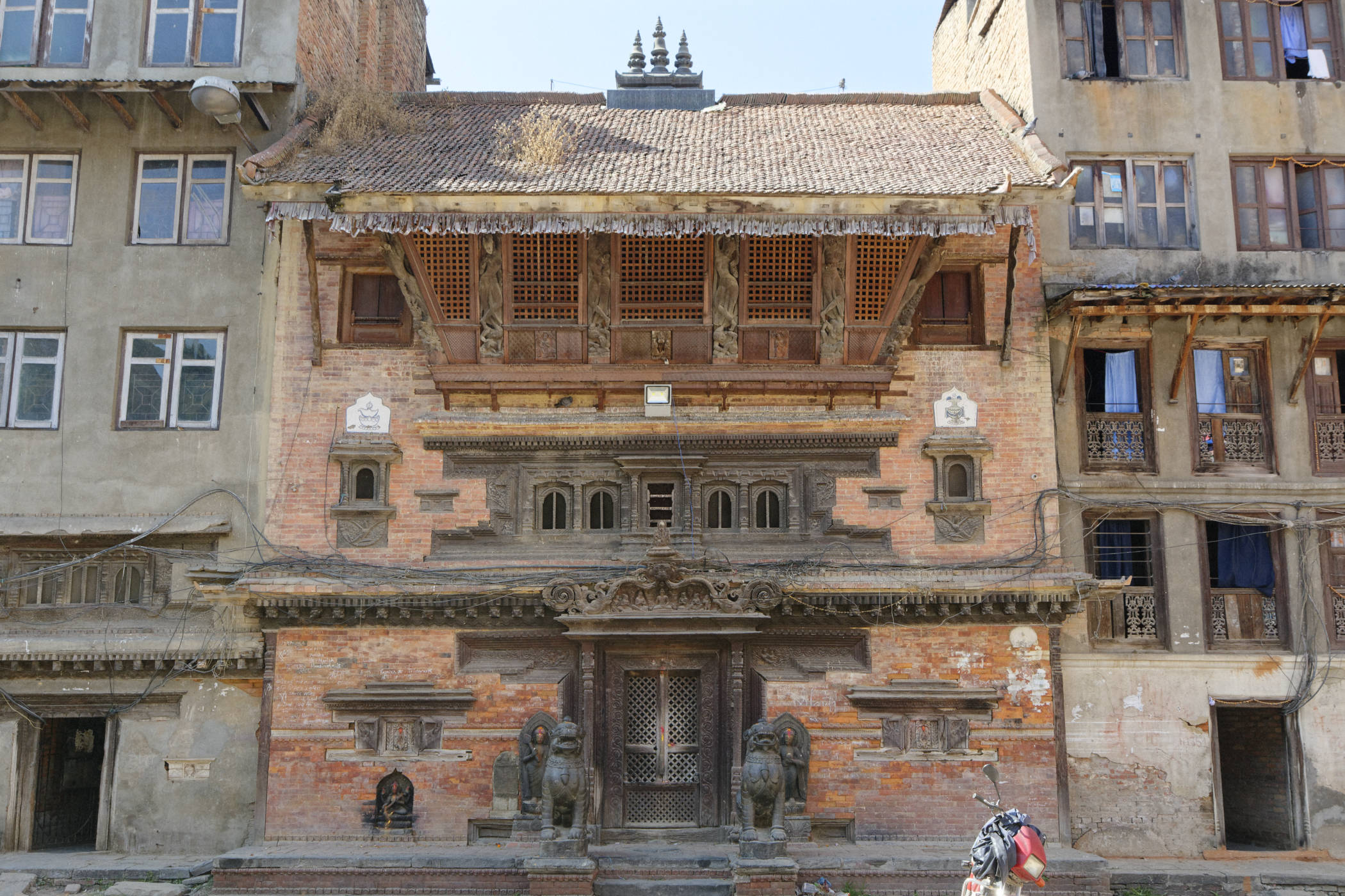 Architecture traditionnelle newarie Katmandou