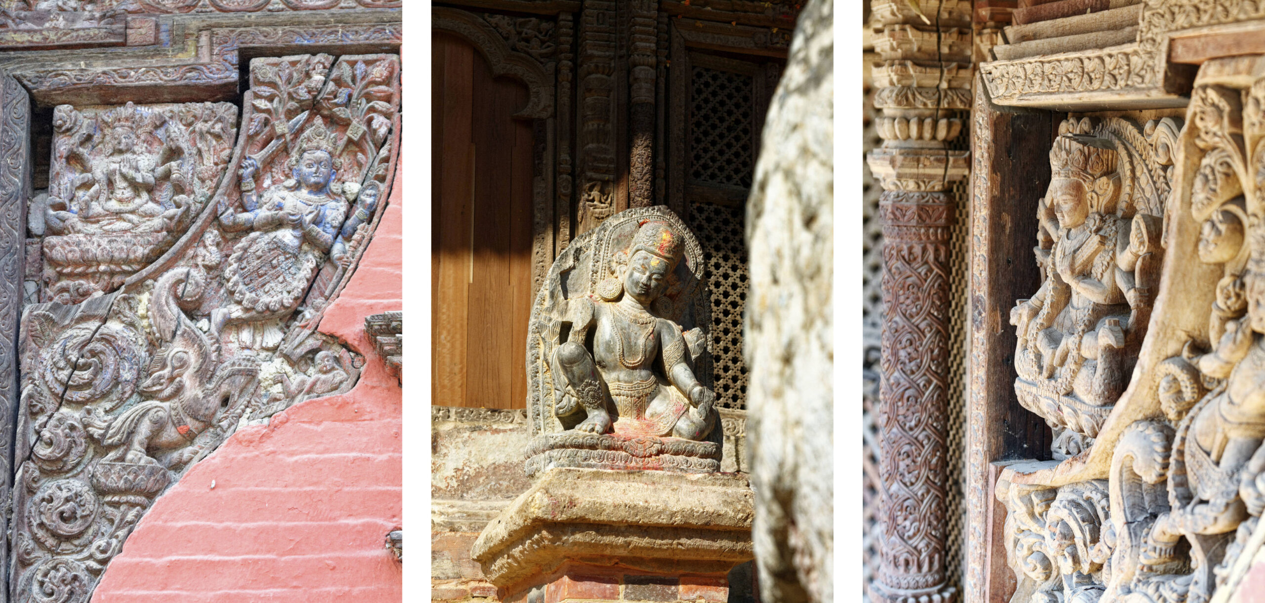 Sculptures Durbar Square Patan