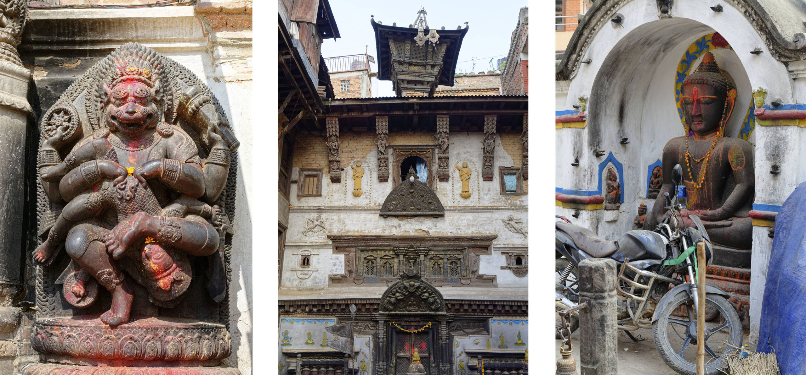 Temple et scultpures Bhaktapur