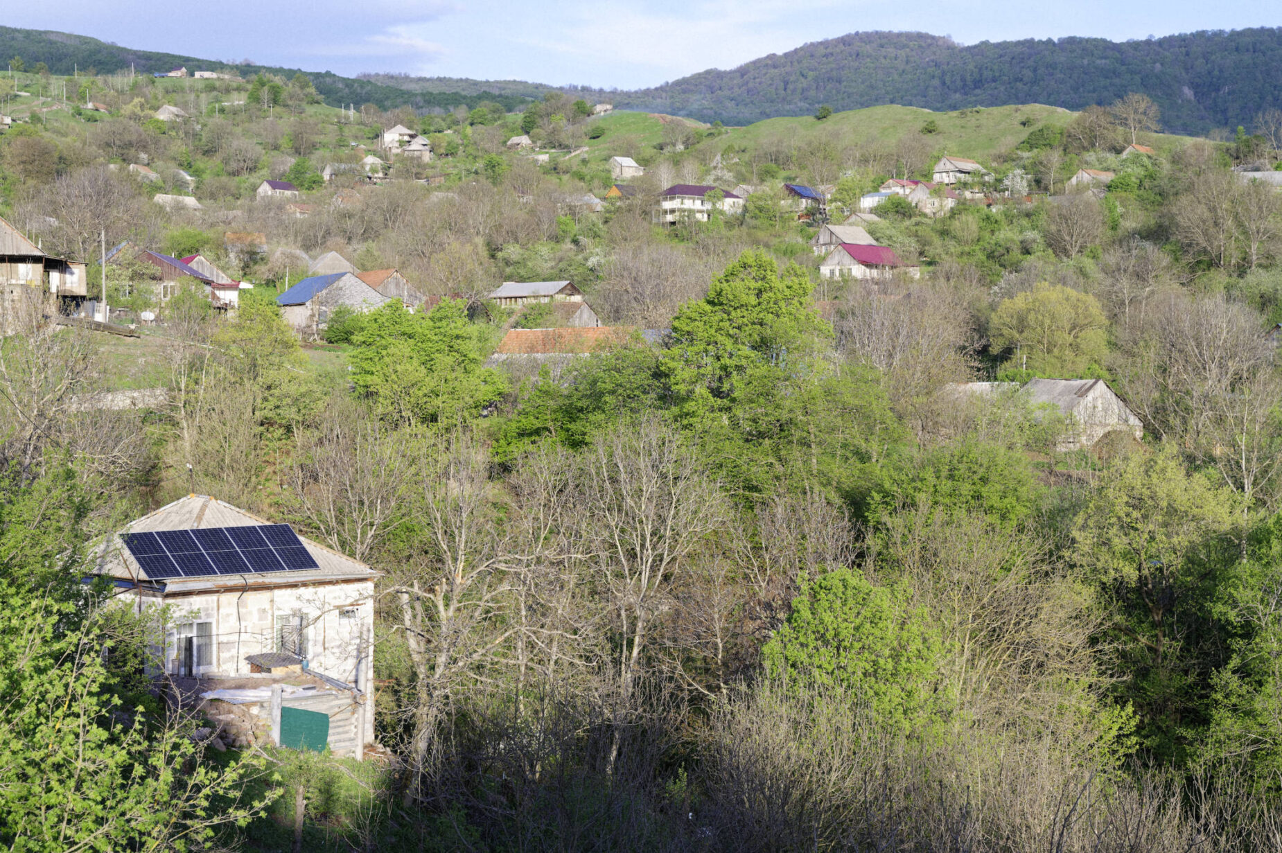 Vue depuis la Chamich Guesthouse Lori