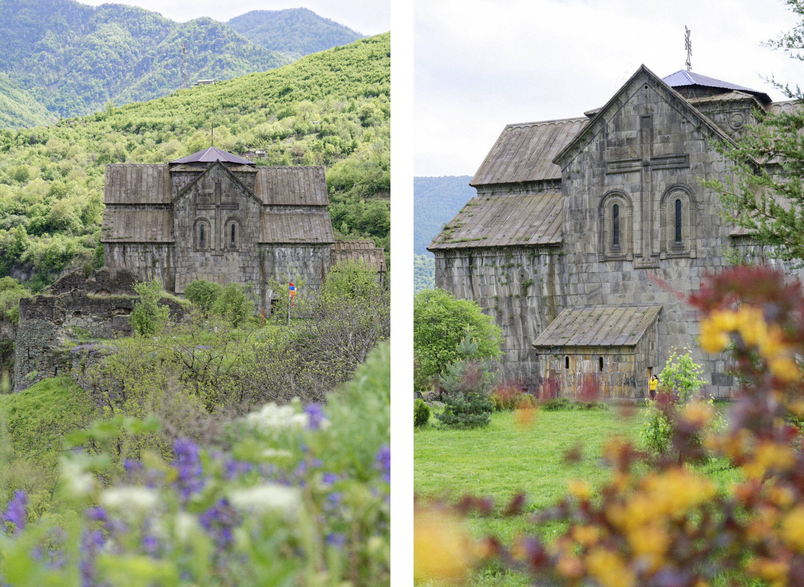 Monastère d'Akhtala dans les gorges de la Debed en Arménie