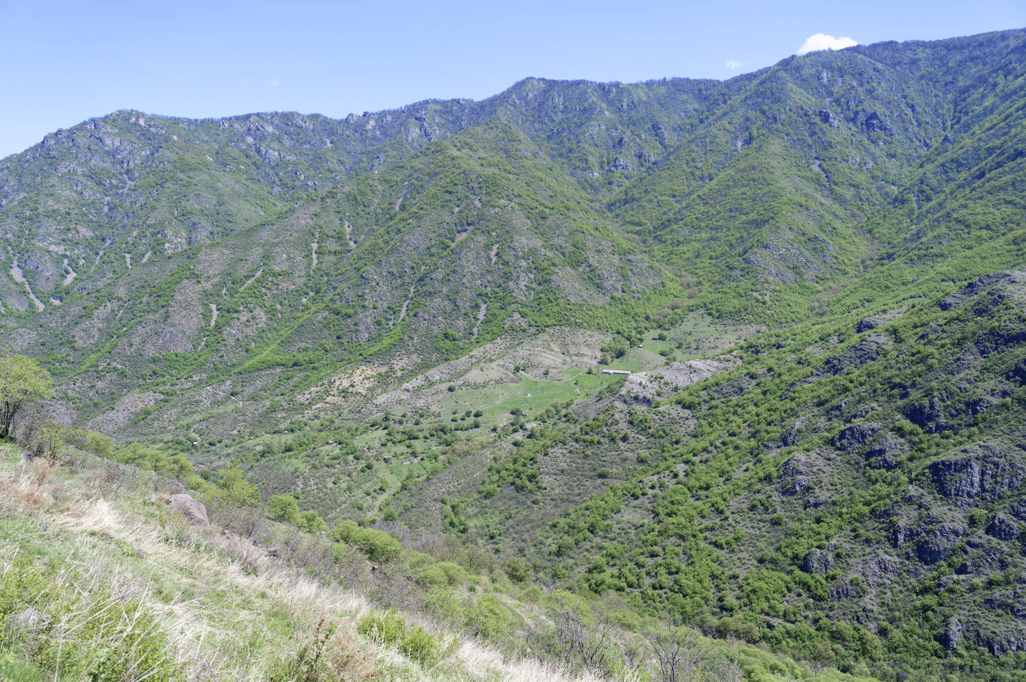 Vue sur les gorges de la Debed en Arménie